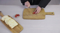 肉チーズおよび野菜チョップのためのOdmのアカシアの木製のまな板