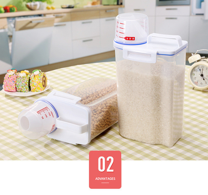 密閉ごはん容器 3kg Bpaフリー ディスペンサーキーパー