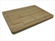溝が付いているカスタマイズされた熱い台所の竹の木のまな板木製のまな板