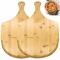 家の台所フルーツのためのタケまな板ピザ チーズ板は固まる