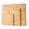 台所長方形のタケおよび木製のまな板3 PCSセット