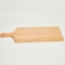ハンドル、厚い1.5cmを持つピザ皮かいそして木製のまな板