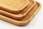 長方形の自然な木のタケ食糧版の役立つ皿