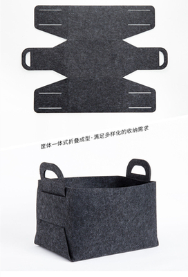 正方形100%ポリエステルフェルト 衣類 収納容器 オップバッグ 梱包 パーソナライズ可能なパッケージ