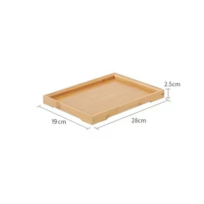 環境に優しい竹 キッチンタオルホルダー オーダーメイド ロゴ 調理用木製トレイセット