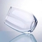 Transparantの無鉛飲料水ガラスのエッグ カップ420MLガラス